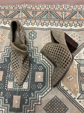 Load image into Gallery viewer, Size 9 Vince Camuto Perforated Heeled Ankle Booties
