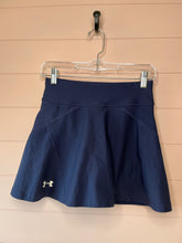 Load image into Gallery viewer, XS Under Armour Navy Blue Mini Skirt
