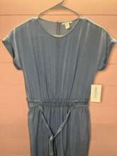 Load image into Gallery viewer, 14/16 Kids XL Nordstrom NWT Chambray Jump Suit
