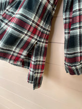 Load image into Gallery viewer, Medium Angie Red Black Plaid Tunic Top
