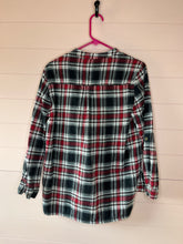 Load image into Gallery viewer, Medium Angie Red Black Plaid Tunic Top
