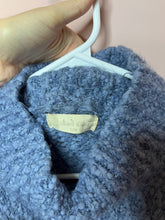 Load image into Gallery viewer, Small/ Medium Altar’d State Blue Chunky Knit Sweater
