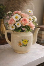 Load image into Gallery viewer, Vintage 1970s Floral Teapot
