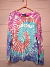 Load image into Gallery viewer, XL Tie Dye Indoorsy Sweatshirt
