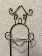 Load image into Gallery viewer, Bronze Gold Small Plate Wall Hanger
