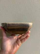Load image into Gallery viewer, Small Wooden Dough Bowl

