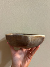 Load image into Gallery viewer, Small Wooden Dough Bowl
