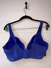 Load image into Gallery viewer, 40DDD Cacique Blue Embroidered Floral Print Plus Size Bra
