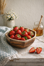 Load image into Gallery viewer, Small Wooden Dough Bowl
