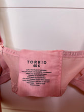 Load image into Gallery viewer, 40C Torrid Pink Lace Plus Size Bra
