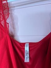 Load image into Gallery viewer, Large Lucy In The Sky Ari Long Sleeve Red Dress
