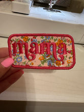 Load image into Gallery viewer, Floral Mama Iron On Patches
