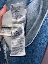 Load image into Gallery viewer, Large Levi’s Denim Distressed Overalls
