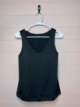 Load image into Gallery viewer, Medium Athleta Black V-Neck Workout Tank Top
