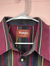 Load image into Gallery viewer, 2XL Wrangler Pearl Snap Button Up Long Sleeve Shirt

