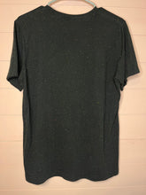 Load image into Gallery viewer, Medium/ Large Black Speckled Roam Western Serape Cow Graphic T-Shirt
