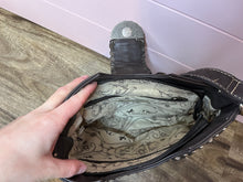 Load image into Gallery viewer, Montana West Western Cow Print Rhinestone Leather Purse
