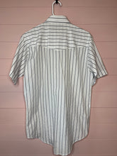 Load image into Gallery viewer, Medium Plains Mens Short Sleeve Pearl Snap Western Button Up Shirt
