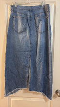 Load image into Gallery viewer, Size 31 Jessica Simpson Long Denim Skirt
