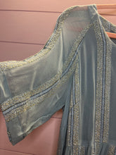 Load image into Gallery viewer, Medium Anthropologie NWT Raga Blue Beaded Tunic Top
