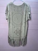 Load image into Gallery viewer, S/M Maurice’s Fringe Boho Western Cardigan

