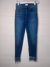 Load image into Gallery viewer, 5/W27 Sneak Peek Fringed  Denim Skinny Jeans
