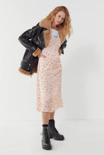 Load image into Gallery viewer, XS Urban Outfitters NWT Floral Lace Trim Midi Slip Dress
