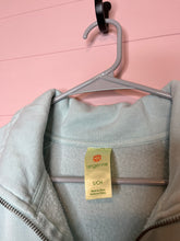 Load image into Gallery viewer, Small Tangerine Mint Half Zip Pull Over
