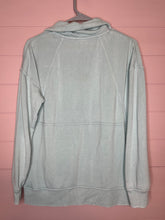 Load image into Gallery viewer, Small Tangerine Mint Half Zip Pull Over
