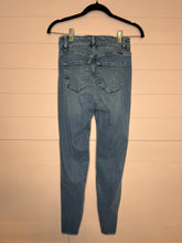 Load image into Gallery viewer, 1/24 Kancan High Rise Button Fly Raw Hem Skinny Jeans
