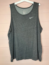 Load image into Gallery viewer, XL Nike Mens Gray Muscle Tank Top
