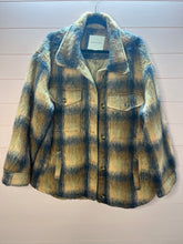 Load image into Gallery viewer, XL American Eagle Fuzzy Plaid Shacket
