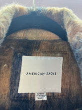 Load image into Gallery viewer, XL American Eagle Fuzzy Plaid Shacket
