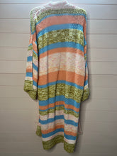Load image into Gallery viewer, One Size Anthropologie Stripe Chunky Knit Long Sweater Cardigan
