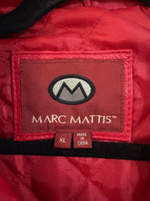 Load image into Gallery viewer, XL Mark Mattis Vintage Red Leather Jacket

