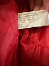 Load image into Gallery viewer, XL Mark Mattis Vintage Red Leather Jacket
