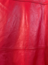Load image into Gallery viewer, XL Mark Mattis Vintage Red Leather Jacket
