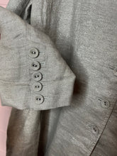 Load image into Gallery viewer, XL Eileen Fisher Linen Shimmery Blazer Cardigan
