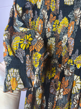 Load image into Gallery viewer, Medium Angie Black Boho Floral Printed Dress
