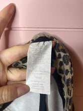 Load image into Gallery viewer, Size 11/30W Jolt Stretchy Leopard Print Mini Skirt
