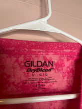 Load image into Gallery viewer, Large Gildan Hot Pink Glitter Bad Moms Club Short Sleeve Graphic T-Shirt
