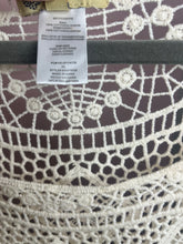 Load image into Gallery viewer, XL Democracy Crochet Boho Lace Top
