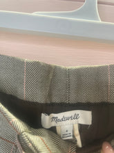 Load image into Gallery viewer, Size 4 Madewell Brown Printed Dress Pants
