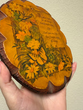 Load image into Gallery viewer, Vintage Floral Butterfly Christian Wooden Wall Hanger
