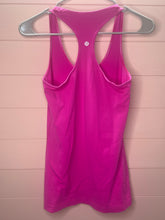 Load image into Gallery viewer, Medium Lululemon Hot Pink Stretchy Fitted Tank Top
