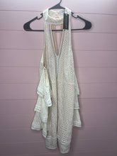 Load image into Gallery viewer, Medium Fashion Nova NWT Boho Ivory Refined Dress
