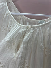 Load image into Gallery viewer, Small Aerie Cotton Eyelet Boho Top
