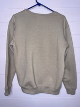 Load image into Gallery viewer, Small Aspen Colorado Embroidered Tan Crew Neck Sweatshirt
