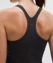 Load image into Gallery viewer, Size 8 Lululemon Black Ebb to Street Tank Top
