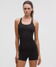 Load image into Gallery viewer, Size 8 Lululemon Black Ebb to Street Tank Top
